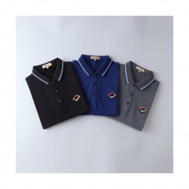 [버버리]Burberry 2020 Mens Logo Cotton Polo Short Sleeved Tshirts - 버버리 2020 남성 로고 코튼 폴로 반팔티 Bur02335x.Size(m 
