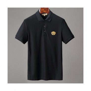 [버버리]Burberry 2020 Mens Logo Cotton Polo Short Sleeved Tshirts - 버버리 2020 남성 로고 코튼 폴로 반팔티 Bur02317x.Size(s 
