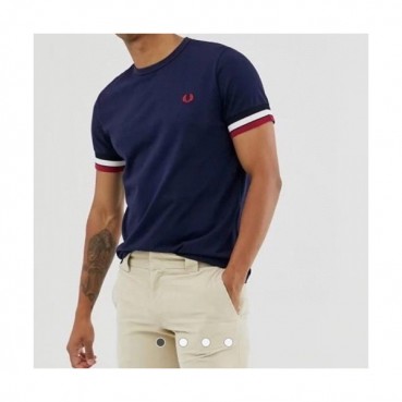 Fredperry 2020 Mens Business Cotton Short Sleeved Tshirt - 프레드페리 2020 남성 신상 비지니스 코튼 반팔티 Fre0015x.Size(s 
