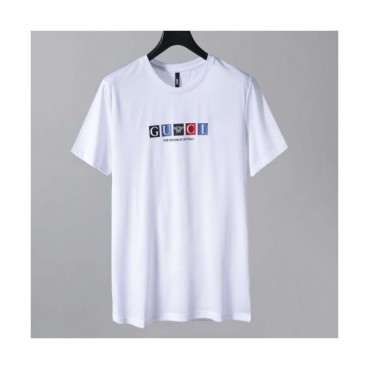 [매장판]Gucci 2020 Mens Logo Silket Short Sleeved Tshirts - 구찌 2020 남성 로고 실켓 반팔티 Guc02364x.Size(m 