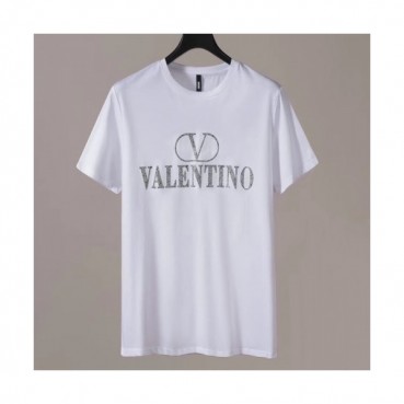 [발렌티노]Valentino 2020 Mens Logo Crew-neck Short Sleeved Tshirts 