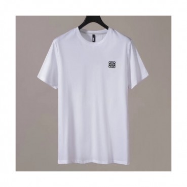 [로에베]Loewe 2020 Mm/Wm Logo Silket Short Sleeved Tshirts - 로에베 2020 남자 로고 실켓 반팔티 Loe0200x.Size(m 