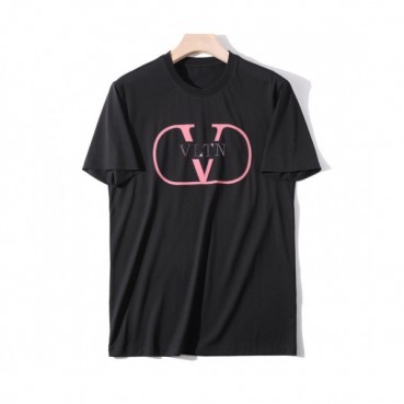 [발렌티노]Valentino 2020 Mens Logo Crew-neck Short Sleeved Tshirts 