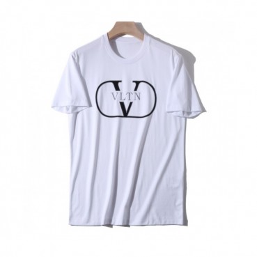 [발렌티노]Valentino 2020 Mens Logo Crew-neck Short Sleeved Tshirts 