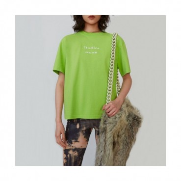 [아크네]Acne 2020 Studios Womens Logo Cotton Short Sleeved Tshirts - 아크네 스튜디오 2020 여성 로고 코튼 반팔티 Acn0063x.Size(s 