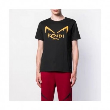 [펜디]Fendi 2020 Mens Logo Casual Eyes Fall Short Sleeved Tshirts - 펜디 2020 남성 로고 캐쥬얼 몬스터 반팔티 Fen0615x.Size(s 