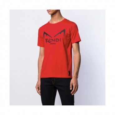 [펜디]Fendi 2020 Mens Logo Casual Eyes Fall Short Sleeved Tshirts - 펜디 2020 남성 로고 캐쥬얼 몬스터 반팔티 Fen0613x.Size(s 