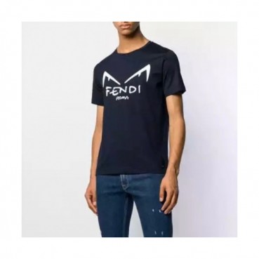 [펜디]Fendi 2020 Mens Logo Casual Eyes Fall Short Sleeved Tshirts - 펜디 2020 남성 로고 캐쥬얼 몬스터 반팔티 Fen0612x.Size(s 