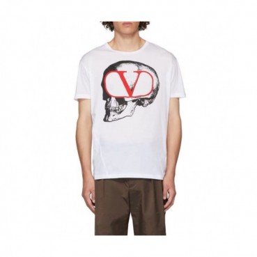 [발렌티노]Valentino 2020 Mens Logo Crew-neck Short Sleeved Tshirts 