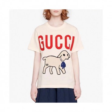 [매장판]Gucci 2020 Mm/Wm Logo Cotton Short Sleeved Tshirts - 구찌 2020 남자 로고 코튼 반팔티 Guc02360x.Size(s 