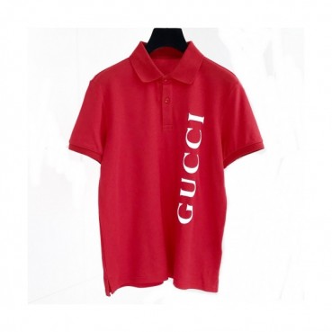 [매장판]Gucci 2020 Mens Logo Cotton Short Sleeved Polo Tshirts - 구찌 2020 남성 로고 코튼 폴로 반팔티 Guc02354x.Size(m 
