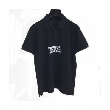 [버버리]Burberry 2020 Mens Logo Cotton Polo Short Sleeved Tshirts - 버버리 2020 남성 로고 코튼 폴로 반팔티 Bur02295x.Size(m 