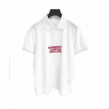 [버버리]Burberry 2020 Mens Logo Cotton Polo Short Sleeved Tshirts - 버버리 2020 남성 로고 코튼 폴로 반팔티 Bur02294x.Size(m 