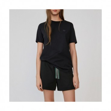 [아크네]Acne 2020 Studios Womens Logo Cotton Short Sleeved Tshirts - 아크네 스튜디오 2020 여성 로고 코튼 반팔티 Acn0061x.Size(2xs 