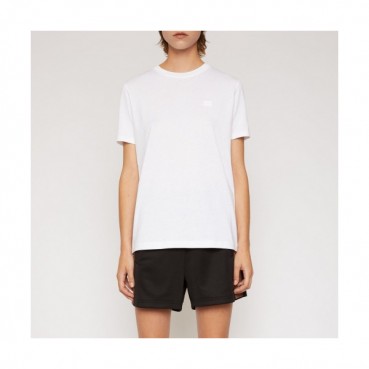 [아크네]Acne 2020 Studios Womens Logo Cotton Short Sleeved Tshirts - 아크네 스튜디오 2020 여성 로고 코튼 반팔티 Acn0058x.Size(2xs 