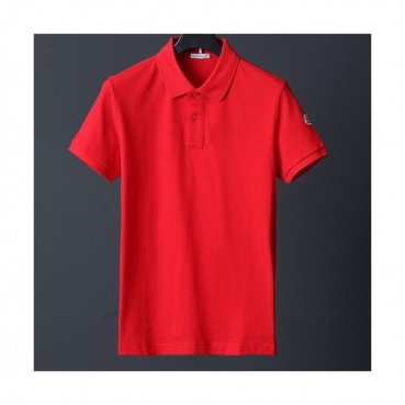 [매장판]Moncler 2020 Mens Logo Cotton Short Sleeved Polo Tshirts - 몽클레어 2020 남성 로고 코튼 폴로 반팔티 Moc01546x.Size(s 