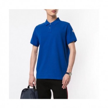 [매장판]Moncler 2020 Mens Logo Cotton Short Sleeved Polo Tshirts - 몽클레어 2020 남성 로고 코튼 폴로 반팔티 Moc01543x.Size(s 
