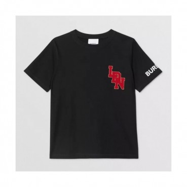 [버버리]Burberry 2020 Mens Logo Cotton Crew-neck Short Sleeved Tshirts 