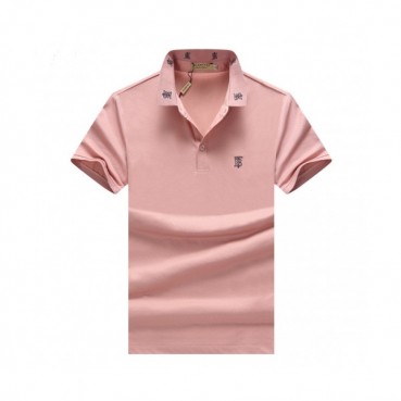 [버버리]Burberry 2020 Mens Logo Cotton Polo Short Sleeved Tshirts - 버버리 2020 남성 로고 코튼 폴로 반팔티 Bur02275x.Size(m 