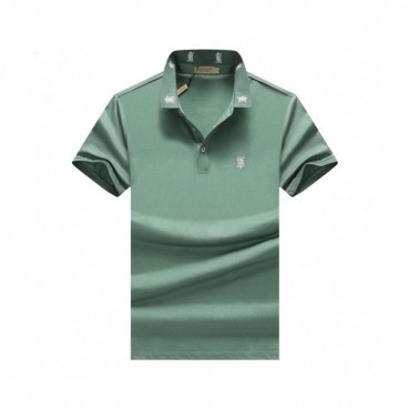 [버버리]Burberry 2020 Mens Logo Cotton Polo Short Sleeved Tshirts - 버버리 2020 남성 로고 코튼 폴로 반팔티 Bur02274x.Size(m 