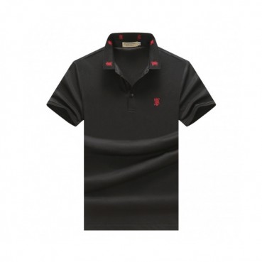 [버버리]Burberry 2020 Mens Logo Cotton Polo Short Sleeved Tshirts - 버버리 2020 남성 로고 코튼 폴로 반팔티 Bur02273x.Size(m 