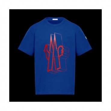 [매장판]Moncler 2020 Mens Logo Cotton Short Sleeved Tshirts - 몽클레어 2020 남성 로고 코튼 반팔티 Moc01542x.Size(m 