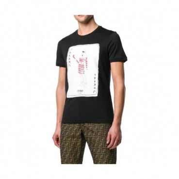 [펜디]Fendi 2020 Mens Logo Casual Eyes Fall Short Sleeved Tshirts - 펜디 2020 남성 로고 캐쥬얼 몬스터 반팔티 Fen0603x.Size(xs 