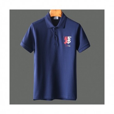 [버버리]Burberry 2020 Mens Logo Cotton Polo Short Sleeved Tshirts - 버버리 2020 남성 로고 코튼 폴로 반팔티 Bur02254x.Size(m 