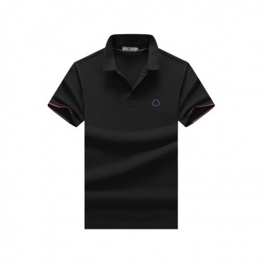 [매장판]Moncler 2020 Mens Logo Cotton Short Sleeved Polo Tshirts - 몽클레어 2020 남성 로고 코튼 폴로 반팔티 Moc01528x.Size(m 