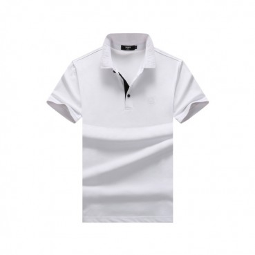 [펜디]Fendi 2020 Mens Logo Casual Cotton Polo Short Sleeved Tshirts - 펜디 2020 남성 로고 캐쥬얼 코튼 폴로 반팔티 Fen0602x.Size(m 