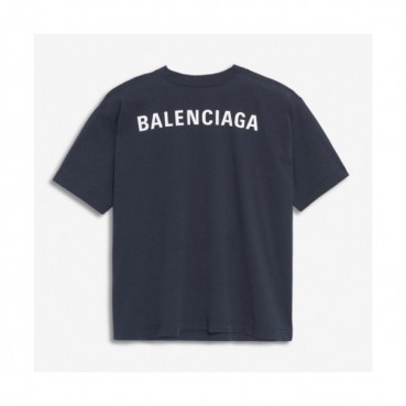 [발렌시아가]Balenciaga 2019 Mm/Wm Logo Cotton Short Sleeved Tshirt - 발렌시아가 2019 남자 로고 오버사이즈 코튼 반팔티 Bal0559x.Size(xs 