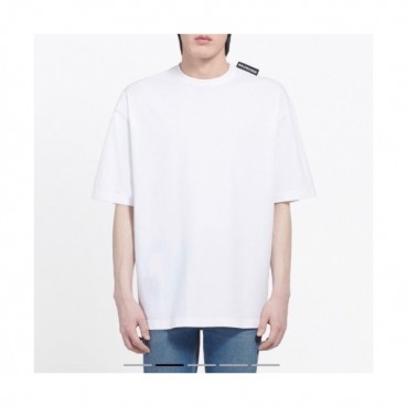 [발렌시아가]Balenciaga 2020 Mm/Wm Logo Cotton Short Sleeved Tshirts - 발렌시아가 2020 남자 로고 코튼 오버사이즈 반팔티 Bal0553x.Size(xs 