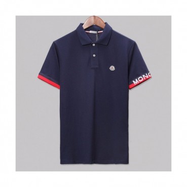 [매장판]Moncler 2020 Mens Logo Cotton Short Sleeved Polo Tshirts - 몽클레어 2020 남성 로고 코튼 폴로 반팔티 Moc01505x.Size(s 