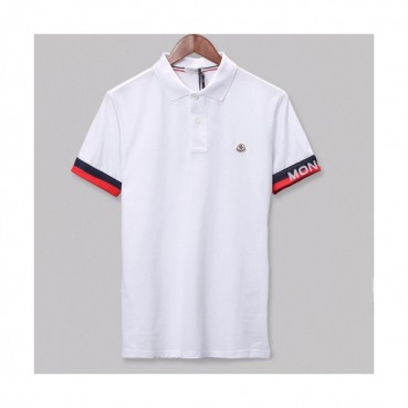 [매장판]Moncler 2020 Mens Logo Cotton Short Sleeved Polo Tshirts - 몽클레어 2020 남성 로고 코튼 폴로 반팔티 Moc01504x.Size(s 