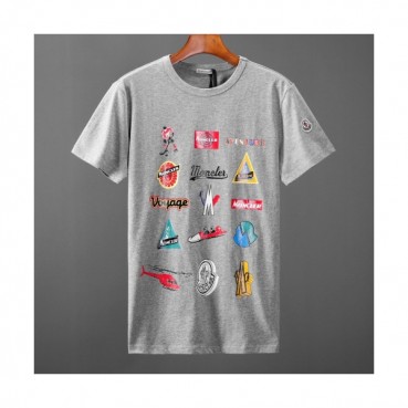 [매장판]Moncler 2020 Mens Logo Cotton Short Sleeved Tshirts - 몽클레어 2020 남성 로고 코튼 반팔티 Moc01502x.Size(s 