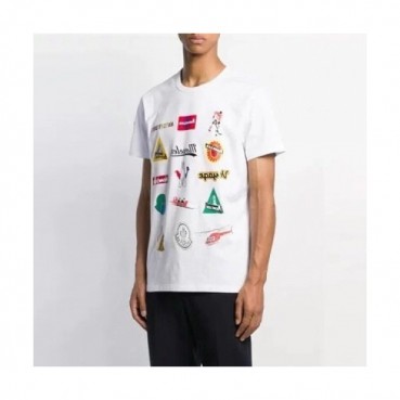 [매장판]Moncler 2020 Mens Logo Cotton Short Sleeved Tshirts - 몽클레어 2020 남성 로고 코튼 반팔티 Moc01501x.Size(s 