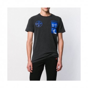 [오프화이트]Off-white 2020 Mm/Wm Printing Logo Crew 