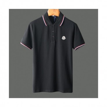 [매장판]Moncler 2020 Mens Logo Cotton Short Sleeved Polo Tshirts - 몽클레어 2020 남성 로고 코튼 폴로 반팔티 Moc01494x.Size(m 