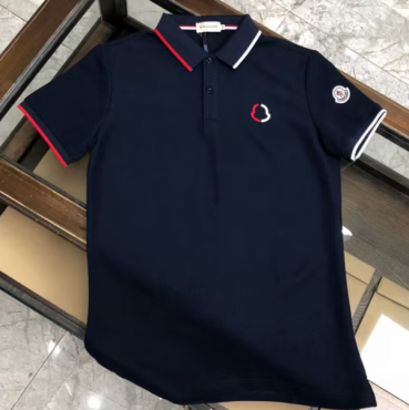 [매장판]Moncler 2023 Mens Logo Cotton Short Sleeved Polo Tshirts - 몽클레어 2023 남성 로고 코튼 폴로 반팔티 Moc01493x.Size(m 