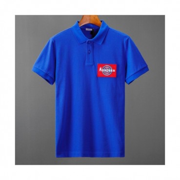 [매장판]Moncler 2020 Mens Logo Cotton Short Sleeved Polo Tshirts - 몽클레어 2020 남성 로고 코튼 폴로 반팔티 Moc01491x.Size(s 
