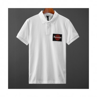 [매장판]Moncler 2020 Mens Logo Cotton Short Sleeved Polo Tshirts - 몽클레어 2020 남성 로고 코튼 폴로 반팔티 Moc01489x.Size(s 