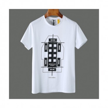 [매장판]Moncler 2020 Mens Logo Cotton Short Sleeved Tshirts - 몽클레어 2020 남성 로고 코튼 반팔티 Moc01487x.Size(m 