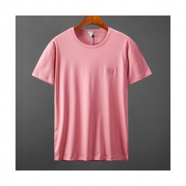 [로에베]Loewe 2020 Mm/Wm Logo Silket Short Sleeved Tshirts - 로에베 2020 남자 로고 실켓 반팔티 Loe0184x.Size(s 