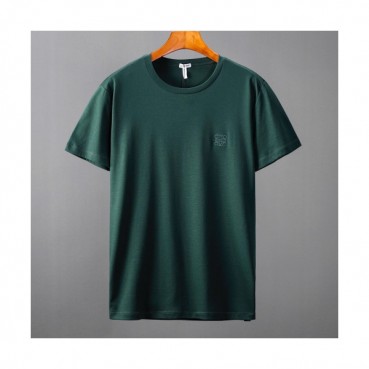 [로에베]Loewe 2020 Mm/Wm Logo Silket Short Sleeved Tshirts - 로에베 2020 남자 로고 실켓 반팔티 Loe0183x.Size(s 
