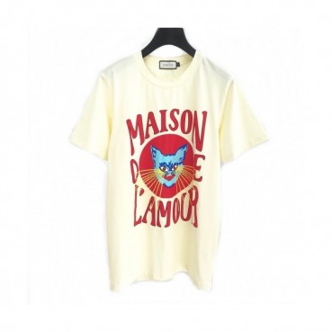 [매장판]Gucci 2020 Mm/Wm Logo Silket Short Sleeved Tshirts - 구찌 2020 남자 로고 실켓 반팔티 Guc02208x.Size(s 