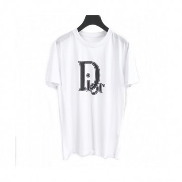 [디올]Dior 2020 Mm/Wm Logo Cotton Short Sleeved Tshirts - 디올 2020 남자 로고 코튼 반팔티 Dio0551x.Size(s 