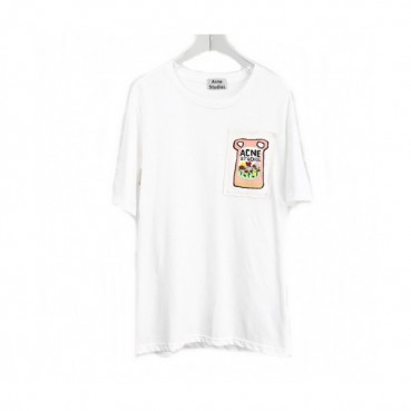 [아크네]Acne 2020 Studios Mm/Wm Logo Cotton Short Sleeved Tshirts - 아크네 스튜디오 2020 남자 로고 코튼 반팔티 Acn0056x.Size(s 