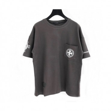 [크롬하츠]Chrome hearts 2020 Mm/Wm Logo Casual Cotton Tshirts - 크롬하츠 2020 남자 로고 캐쥬얼 코튼 반팔티 Chr0136x.Size(s 