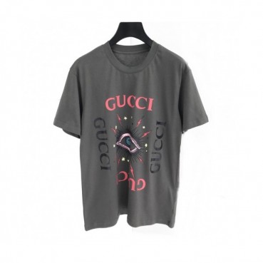 [매장판]Gucci 2020 Mm/Wm Logo Cotton Short Sleeved Tshirts - 구찌 2020 남자 로고 코튼 반팔티 Guc02185x.Size(s 