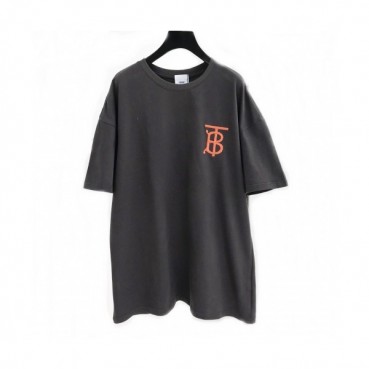 [버버리]Burberry 2020 Mm/Wm Logo Cotton Short Sleeved Tshirts - 버버리 2020 남자 로고 코튼 반팔티 Bur02129x.Size(m 